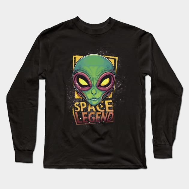 Space legend Long Sleeve T-Shirt by Vec.Art.Store